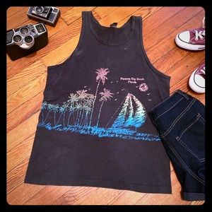 Distressed Panama City bro tank 🌴